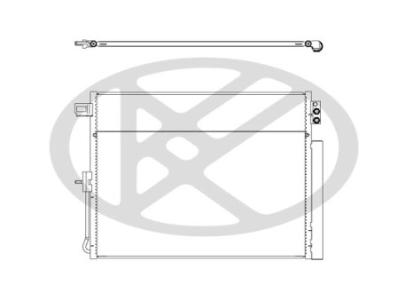 Радіатор кондиціонера KOYORAD CD330797CU06