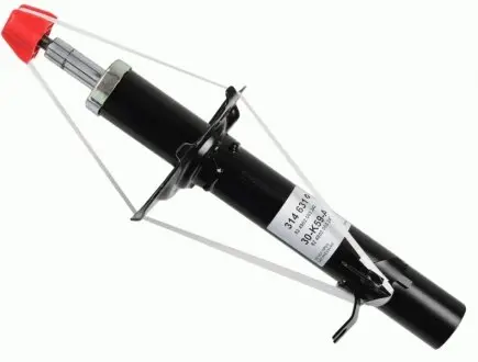 Амортизатор CITROEN/PEUGEOT/TOYOTA C1/Aygo/107 "FR "05-14 "(Gas) SACHS 314631