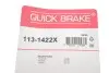 Направляюча супорта (заднього/к-кт) SsangYong Rexton 02- QUICK BRAKE 1131422X (фото 3)