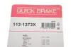Направляюча супорта (заднього/к-кт) Mitsubishi Galant/L400/Pajero 89-05 (Akebono) QUICK BRAKE 1131373X (фото 3)