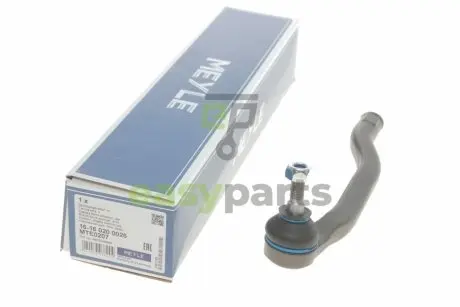 Наконечник тяги рульової (R) Renault Megane III 1.5dCi/1.6 16V 08- MEYLE 16160200026