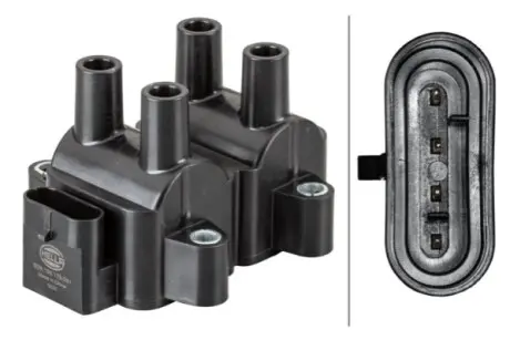 Котушка запалення Kangoo/Logan/Clio 1.2-1.6i 97-05 HELLA 5DA193175391