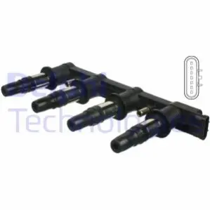 Котушка запалювання Chevrolet Aveo/Cruze/Trax/Opel Astra J/Insignia 1.6/1.8 08- Delphi CE0184112B1