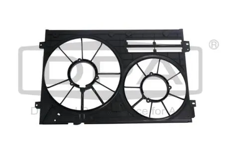 Дифузор радіатора VW Caddy/Audi A1/A3/Skoda Octavia/Superb 1.2-3.6 03- DPA 11210808502