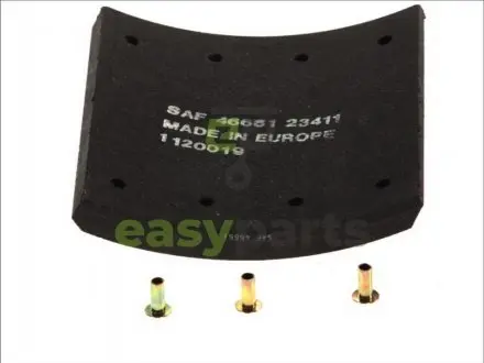 Фото гальмівні накладки SAF 3057396610 Гальмівні накладки SAF 3057396610