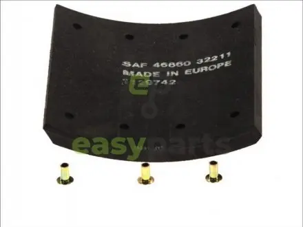 Фото гальмівні накладки SAF 3057396600 Гальмівні накладки SAF 3057396600