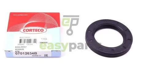Уплотняющее кольцо, коленчатый вал CORTECO 07012634B