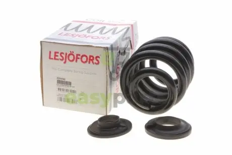 Пружина (задня) VW T5/T6/Multivan V/VI 1.9-2.0TDI/2.5TDI/3.2 V6 03- (з пост.діам.) (HD.для відд.мод) LESJOFORS 4295060