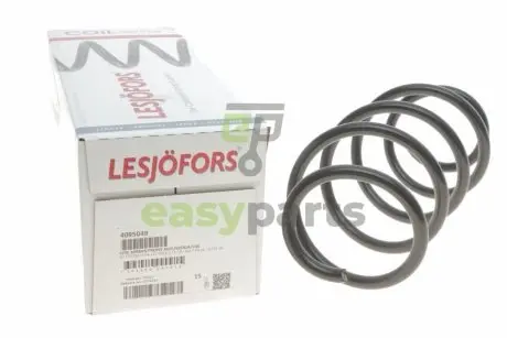 Пружина (передня) VW Golf V/VI/Skoda Octavia 1.2-1.4TSI/1.4-1.6/1.6FSI 03-13 (унив/накл.з.ч)/Jetta LESJOFORS 4095049
