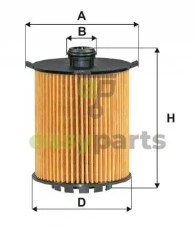 Фільтр масляний Volvo S60-S90/V40-V90 XC 90 II 13- WIX FILTERS WL7536