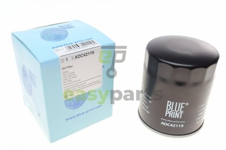 Фільтр масляний Smart Forfour 1.5CDi 03-08 Mitsubishi Colt 1.5 D 04-13 BLUE PRINT ADC42119 (фото 1)