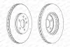 Тормозной диск FERODO DDF1664C (фото 1)