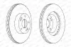Тормозной диск FERODO DDF1630C (фото 1)