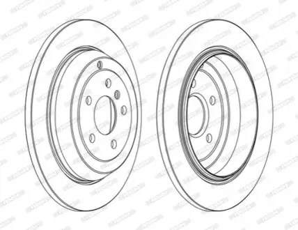 Тормозной диск FERODO DDF1530C