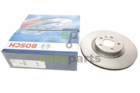 Диск гальмівний (передній) Fiat Doblo 10- (284x22) (вентильований) BOSCH 0986479558
