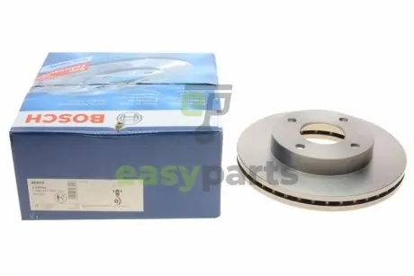 Диск гальмівний (передній) Nissan NV200 10- (256,5x26) (вентильований) BOSCH 0986479535
