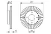 Диск гальмівний (передній) Nissan NV200 10- (256,5x26) (вентильований) BOSCH 0986479535 (фото 9)