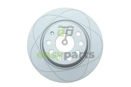 Диск гальмівний (задній) Audi A3/Skoda Octavia/Superb/VW Golf/Passat 03- (282x12) PowerDisc ATE 24031201691