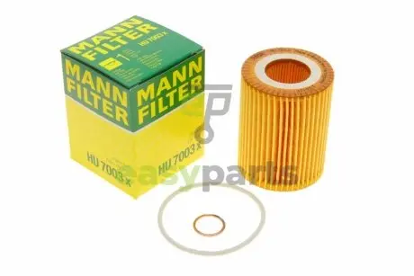 Фільтр масляний BMW 3 (F30/F31) 316/320i12- N13 MANN HU7003X