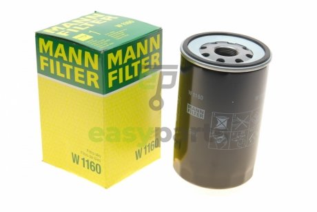 Фільтр оливи MANN W1160