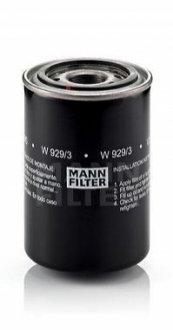 Фільтр оливи MANN W9293