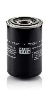 Фільтр оливи MANN W9293