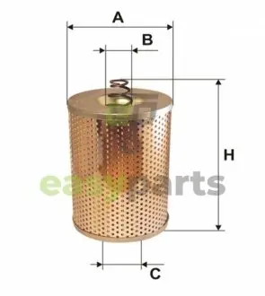Фільтр масляний MB LK/LN2 OM357/OM356/OM366 84- WIX FILTERS 51073E