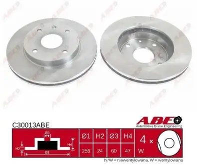Диск тор пер Lc 96549782 ABE C30013ABE