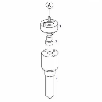 Р/к 2-ух пруж.форсунки FIAT Ducato 2,8TD(4ц.) 97-02 BOSCH 2437010091