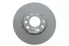 Диск гальмівний (передній) Audi A4/A6/VW Passat 95-08/Skoda Superb 02-08 (288x25) (з покр.)(вент.) ATE 24012501051 (фото 2)
