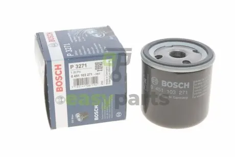 Фільтр масляний Ford Transit Connect 2.5 09-/Toyota Corolla 1.3 02-07 BOSCH 0451103271