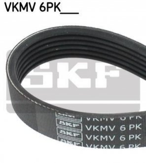 Дорiжковий ремінь SKF VKMV6PK1026 (фото 1)