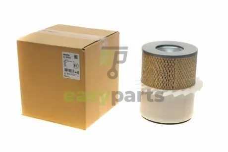 Фільтр повітряний Mitsubishi Pajero/Pajero Sport 2.5TD 87-/L200 2.5/2.8TD 92-07 BOSCH 1987429186
