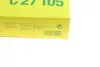 Фільтр повітряний Ford Focus 1.6TDCI 04-07/Mazda 3 1.6D 04-09/Volvo C30/S40/V50 1.6D 05-07 MANN C27105 (фото 5)