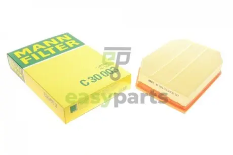 Фільтр повітряний BMW 5 (F10/F11/F18) 2.5/3.0 N52/N53 09-17/7 (F01/F02) 3.0 N52 09-15 MANN C30003