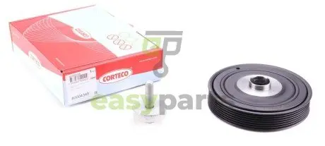 Шків колінвалу Renault Megane/Scenic 1.9dCI 01- (7PK) CORTECO 80004348