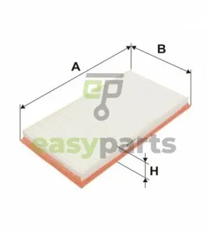 Фільтр повітряний MB Vito (W639) 3.0CDI OM642 06- WIX FILTERS WA9692