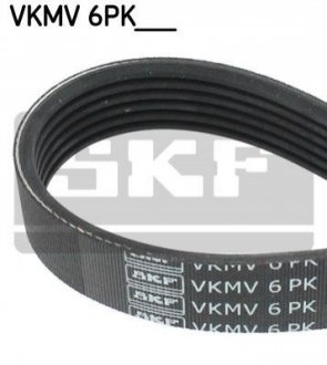 Ремінь поліклиновий 6PK1800 SKF VKMV6PK1800