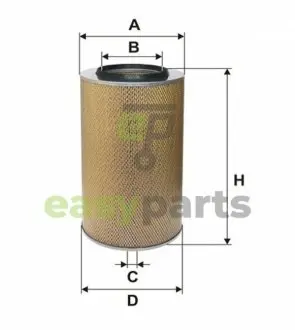 Фильтр воздушный WIX FILTERS 93369E