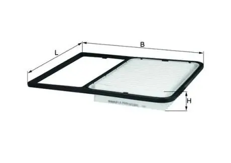 Фільтр повітря MAHLE / KNECHT LX2029