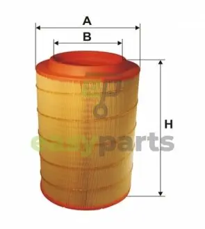 Фото фільтр повітряний DAF CF 65, CF 75 5880/9200 01.01-05.13 WIX FILTERS 93302E Фільтр повітряний DAF CF 65, CF 75 5880/9200 01.01-05.13 WIX FILTERS 93302E