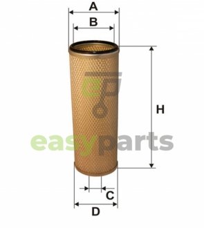 Фільтр повітряний WIX FILTERS 93343E