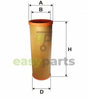 Фільтр повітряний Renault Kerax/Premium/Volvo FE 97- WIX FILTERS 93168E