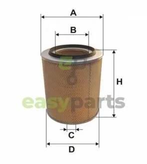 Фільтр повітря WIX FILTERS 42327E
