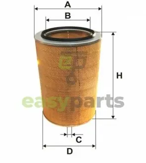 Фильтр воздушный WIX FILTERS 93114E