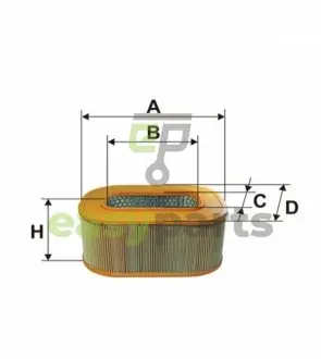 Фільтр повітря WIX FILTERS WA6013