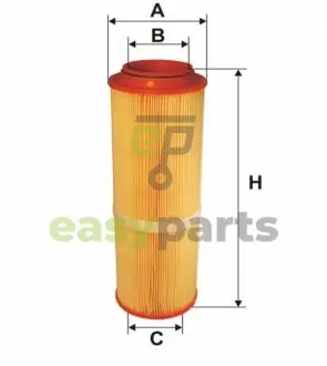 Фільтр повітряний MB A-class (W168) 1.7CDI OM668 99-04/Vaneo (W414) 1.6-1.7CDI OM668 01-05 WIX FILTERS WA6744