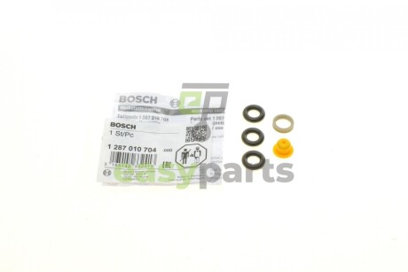 Прокладка форсунки VW 1.3/1.8 84-92 (к-кт) BOSCH 1287010704 (фото 1)