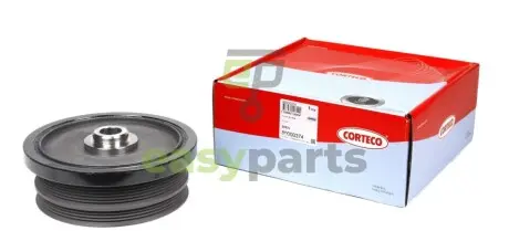 Шків колінвалу BMW 1/3/5/X3 2.0D 02- (4PK+6PK) CORTECO 80000374