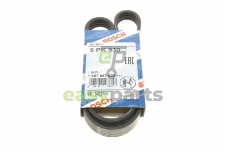 Ремінь генератора Honda Accord 2.0 EX-97 (5PK930) BOSCH 1987947825